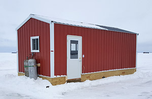 10'x24' Fish House Sleeper